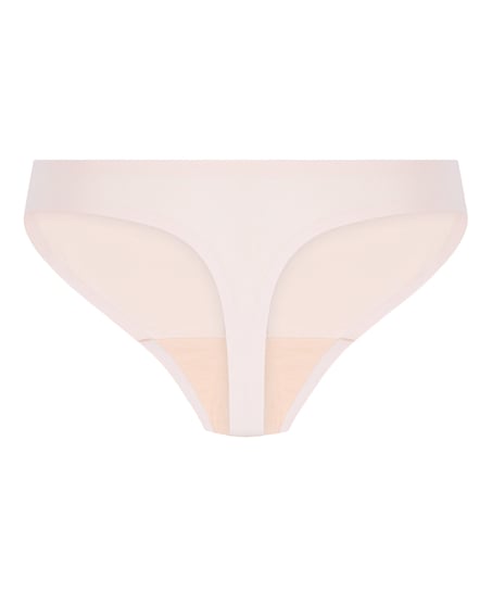 Usynlig basis-g-streng, Beige