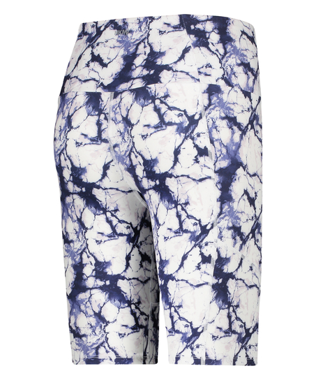 HKMX højtaljede shorts, hvid