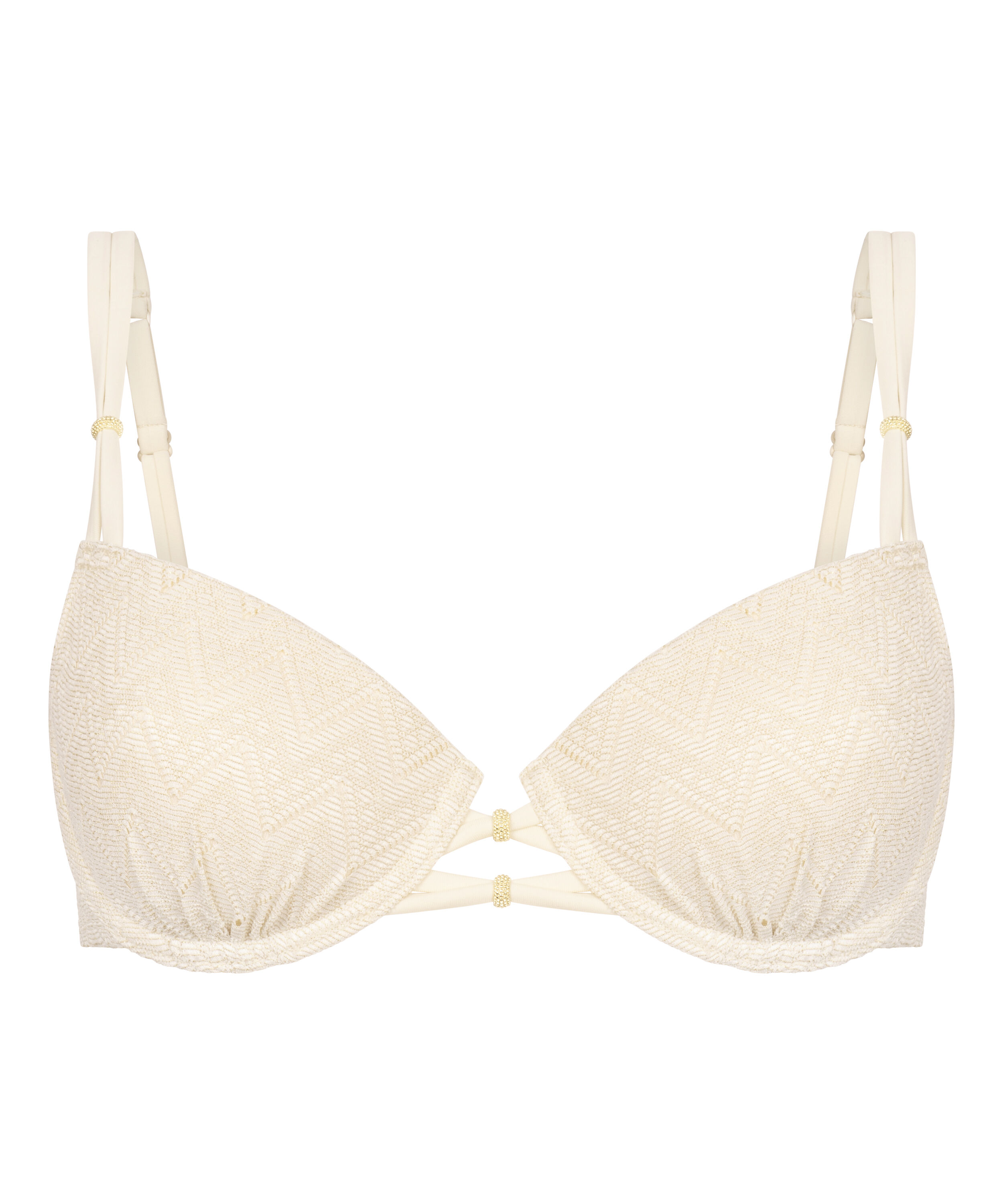 Bikini Top h&aelig;klet, Hvid