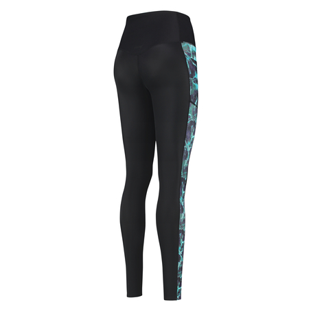 HKMX high waist sport legging marble level 3, bl&aring;