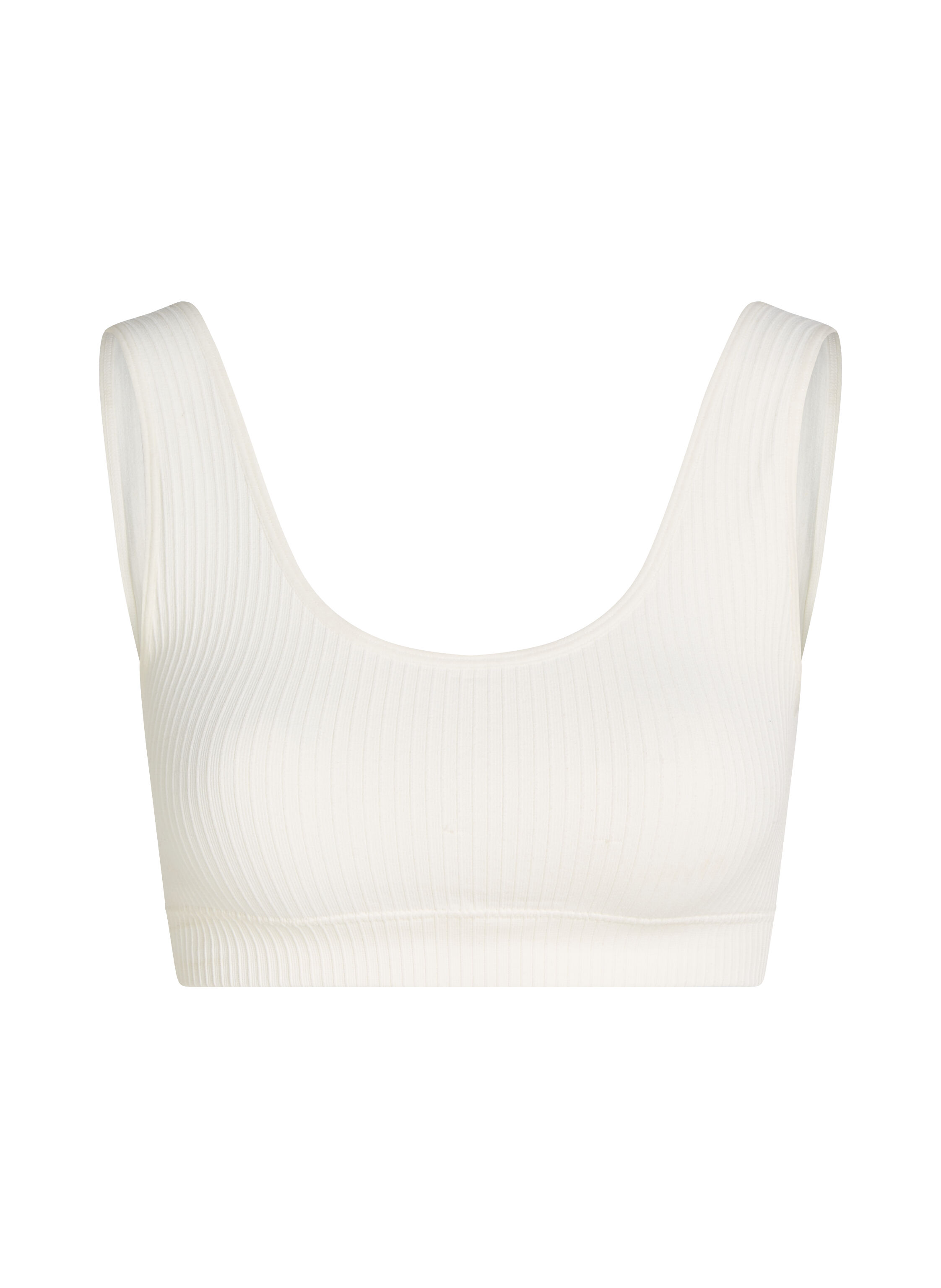 Bralette Scoop Dianne, Hvid
