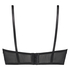 Formstøbt longline-bøjle-bh Valentina, Sort