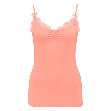 Top with spaghetti straps Dahlia, pink