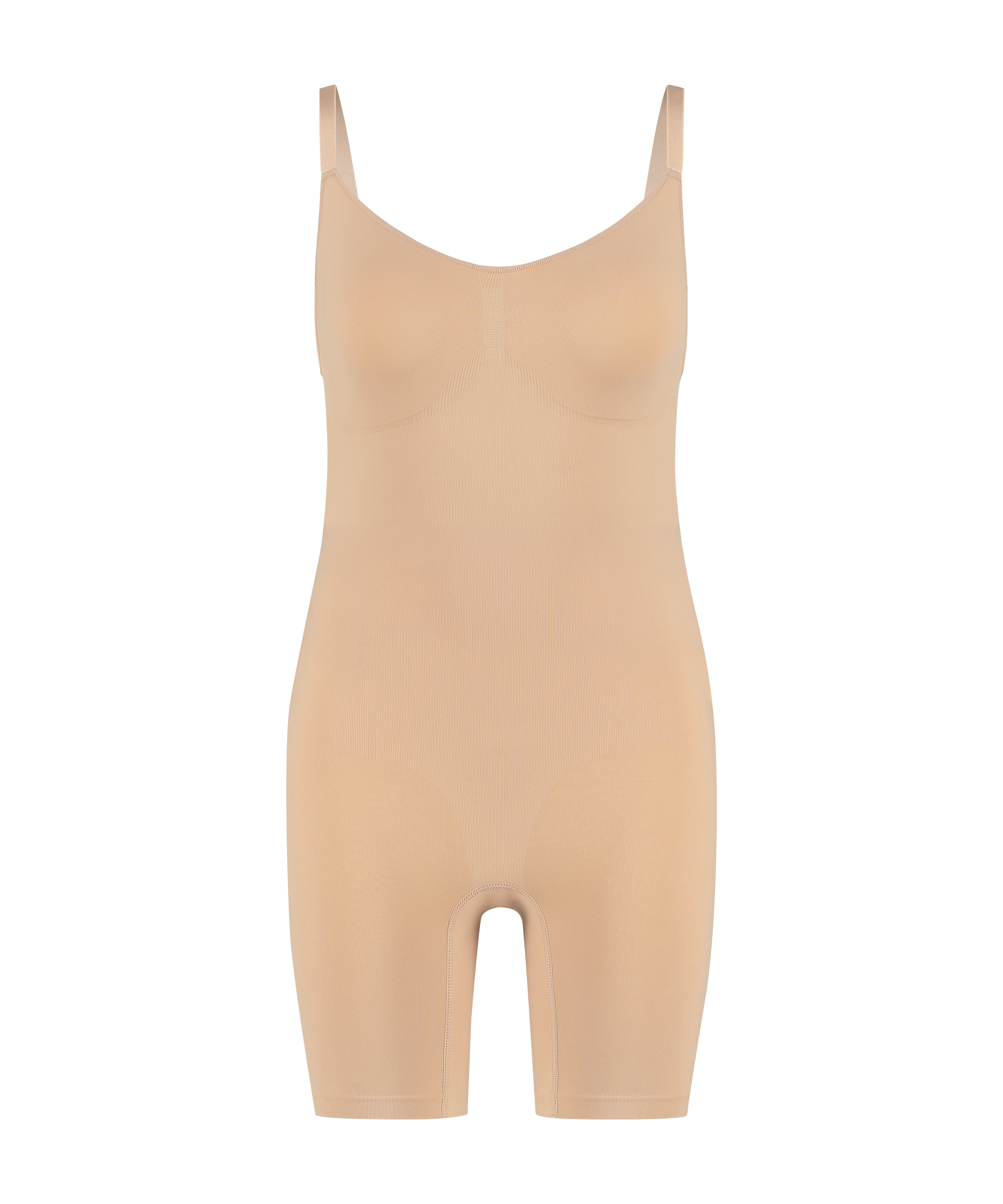 Body slimmer sømløs forstærkende, Beige, main