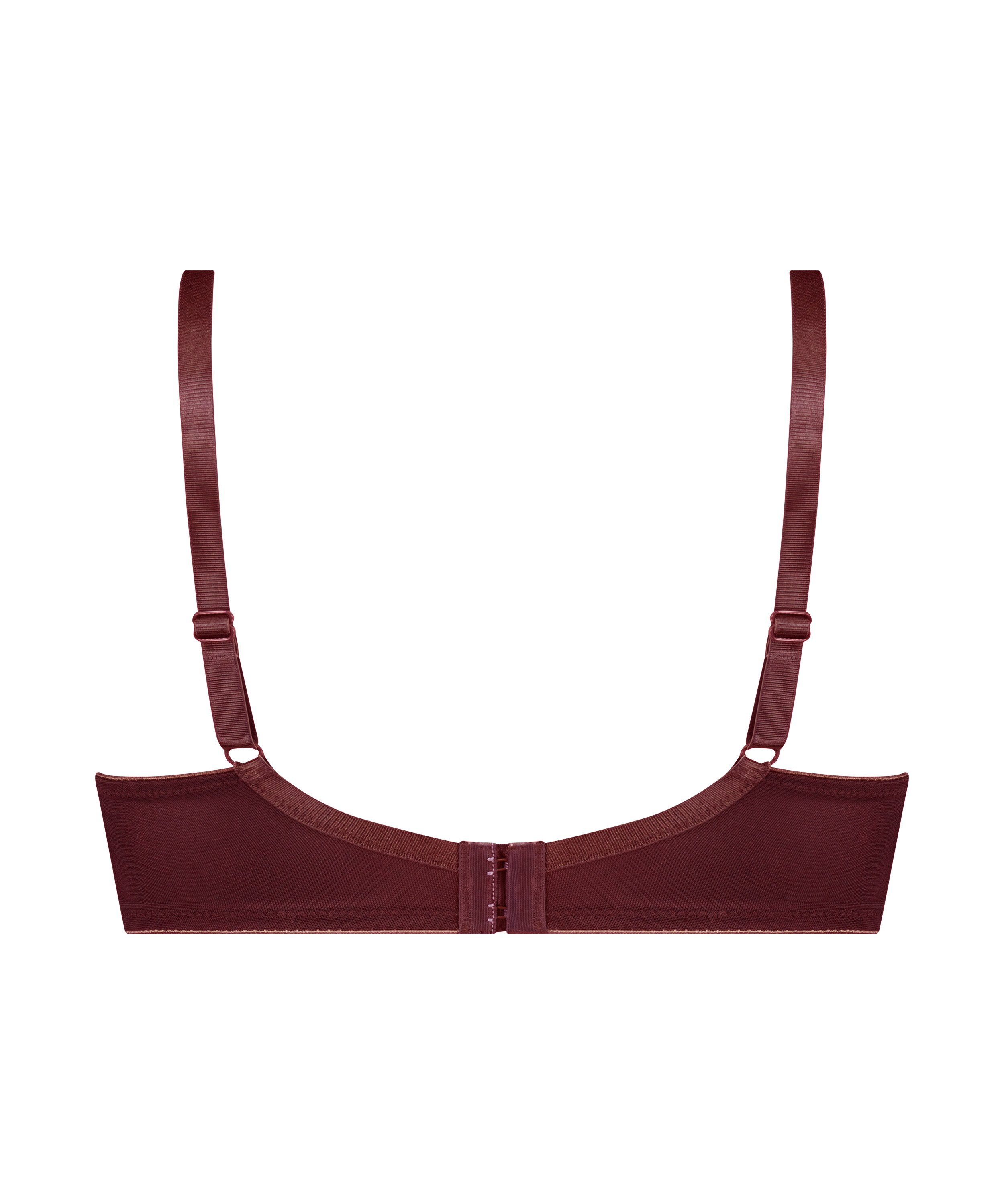 Ikke-formstøbt minimizer bøjle-bh Nina, Lilla, main