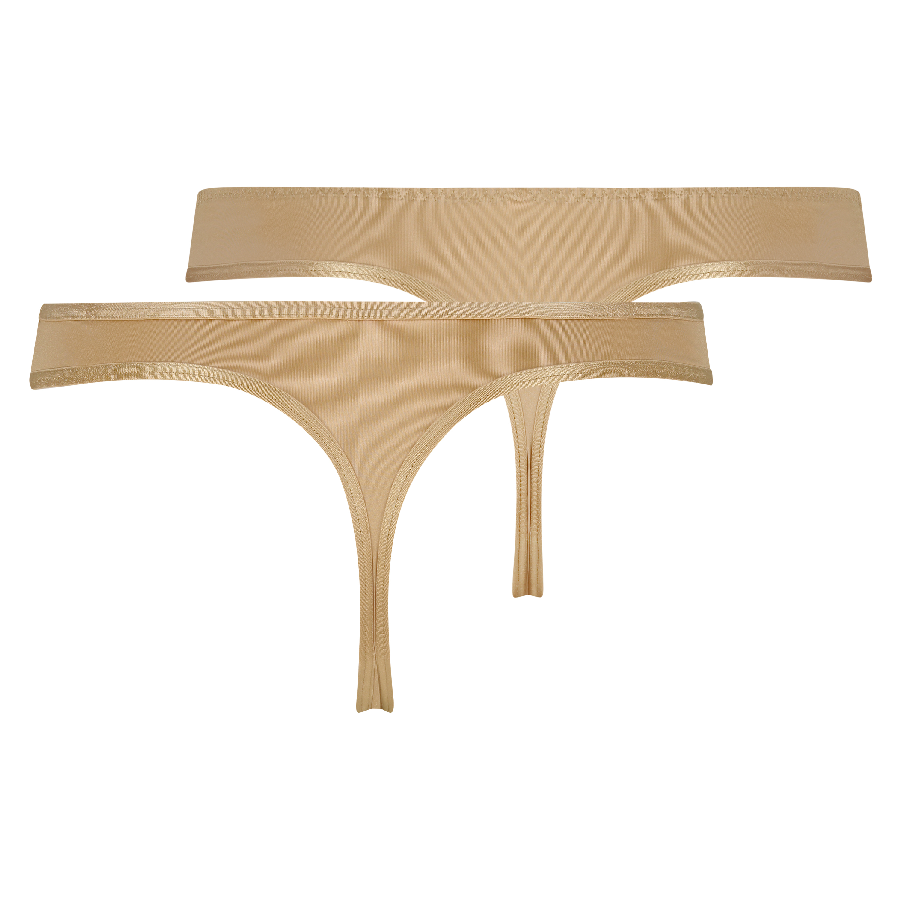 Angie g-streng, pakke med 2 stk., Beige, main