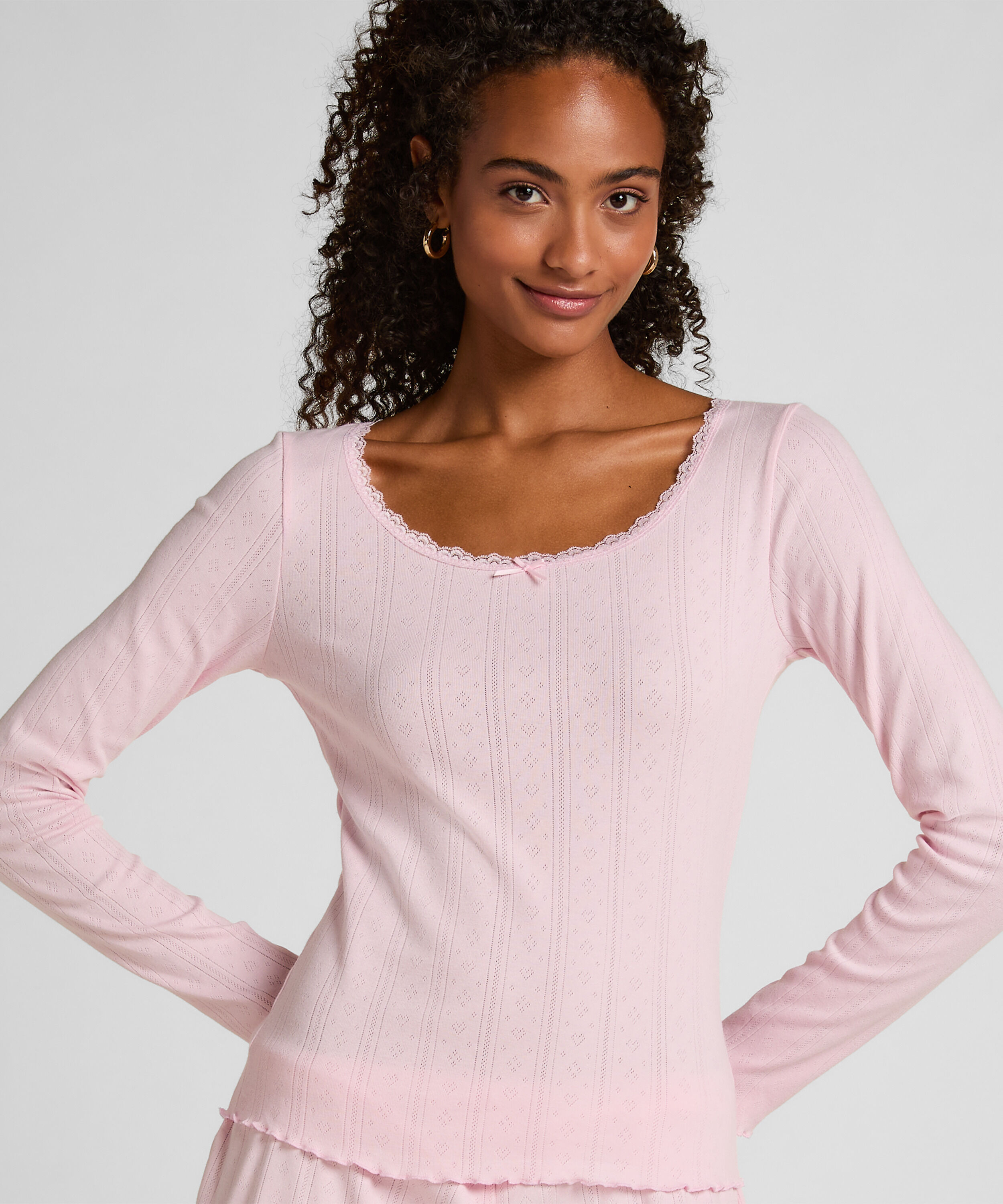 Pointelle Pyjamasoverdel