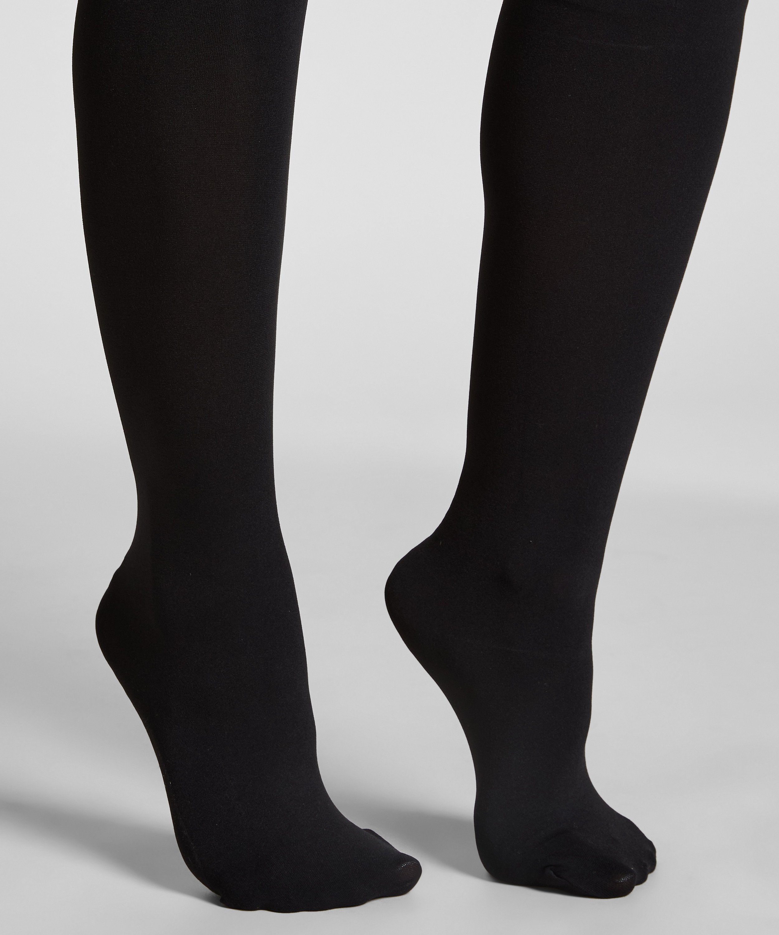 Str&oslash;mpebukser 60 denier Total Lift & Shape, Sort, main