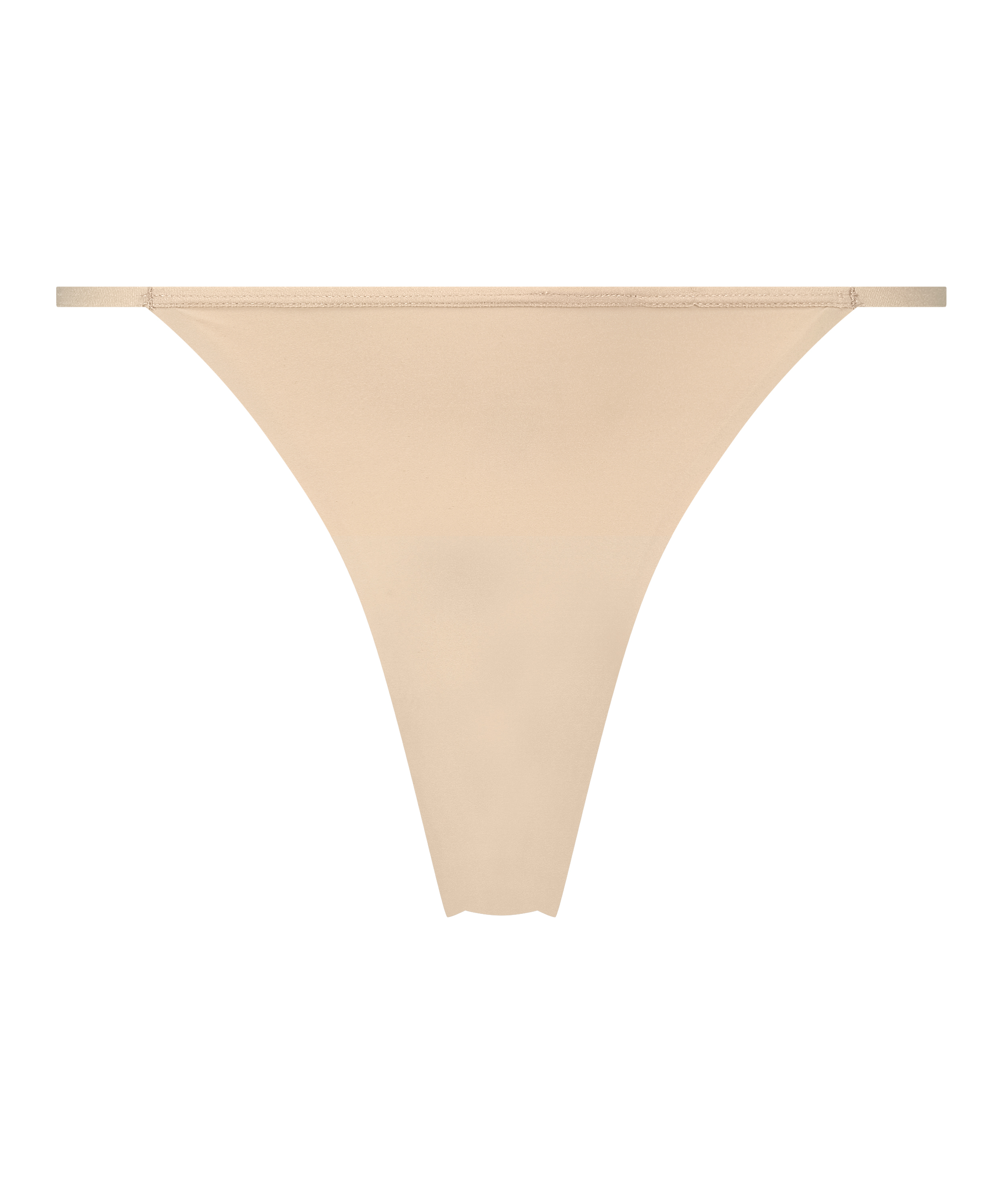 Sømløs g-streng, Beige, main