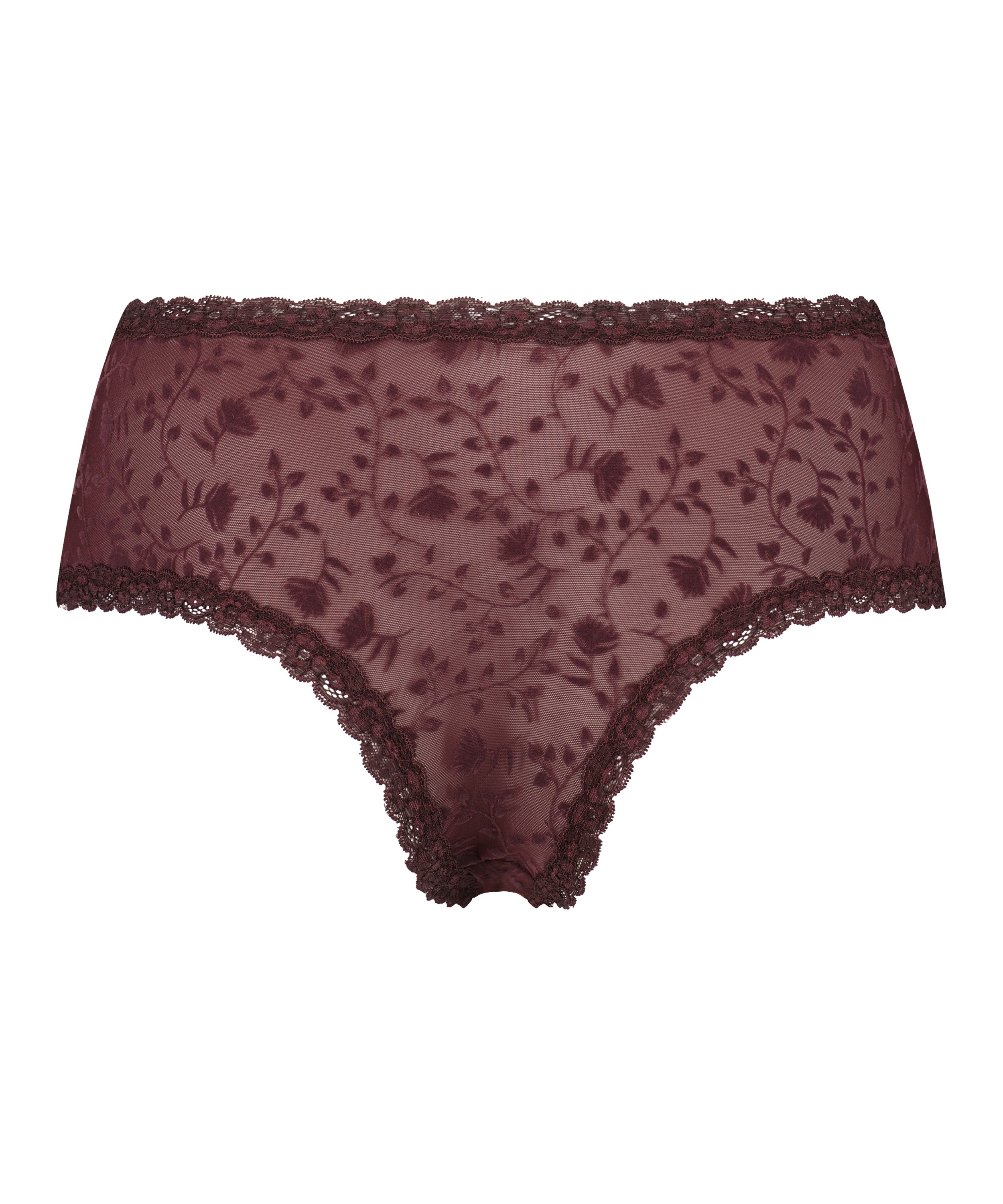 V-formet brasiliansk trusse Curvy, rød, main