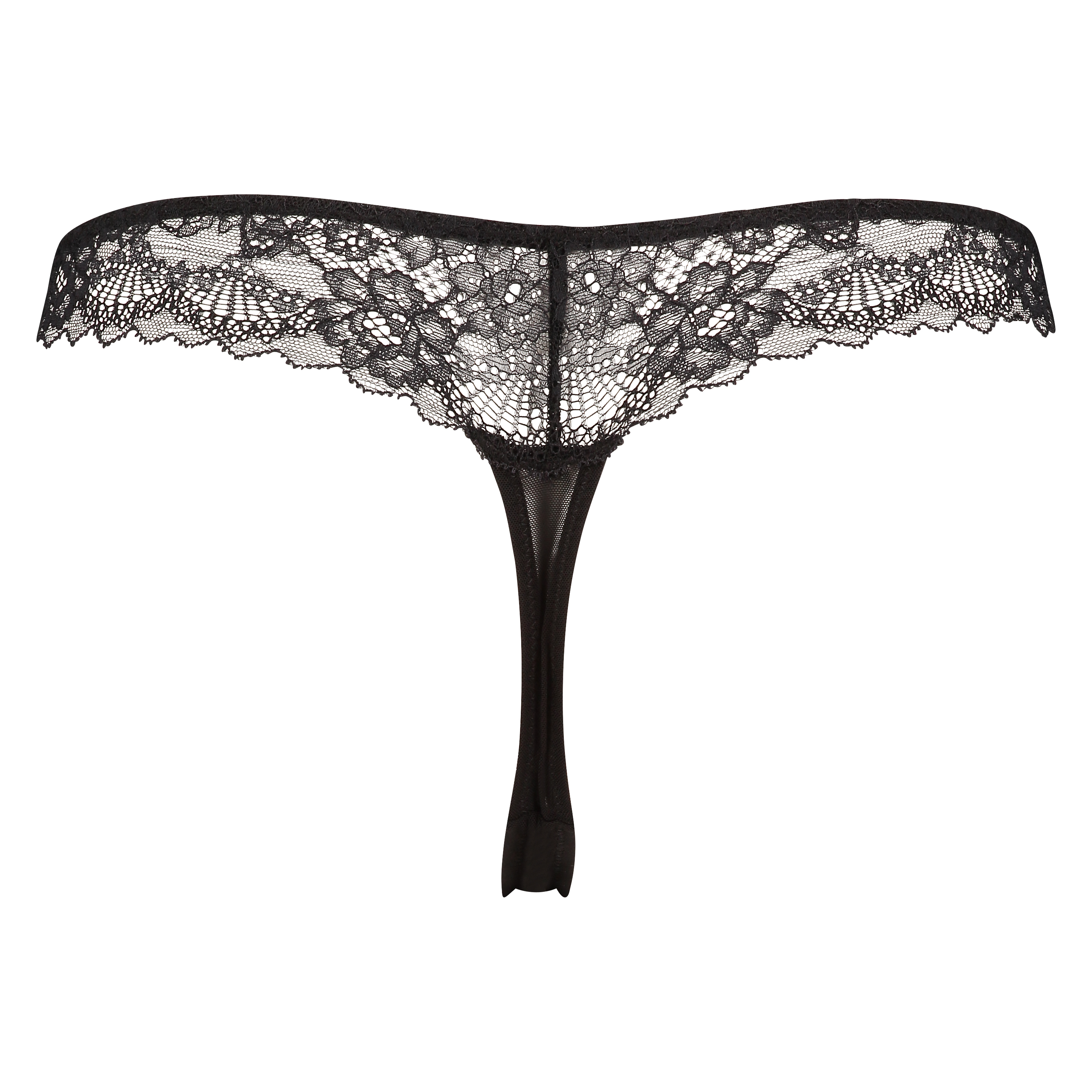 Megan g-streng, sort, main