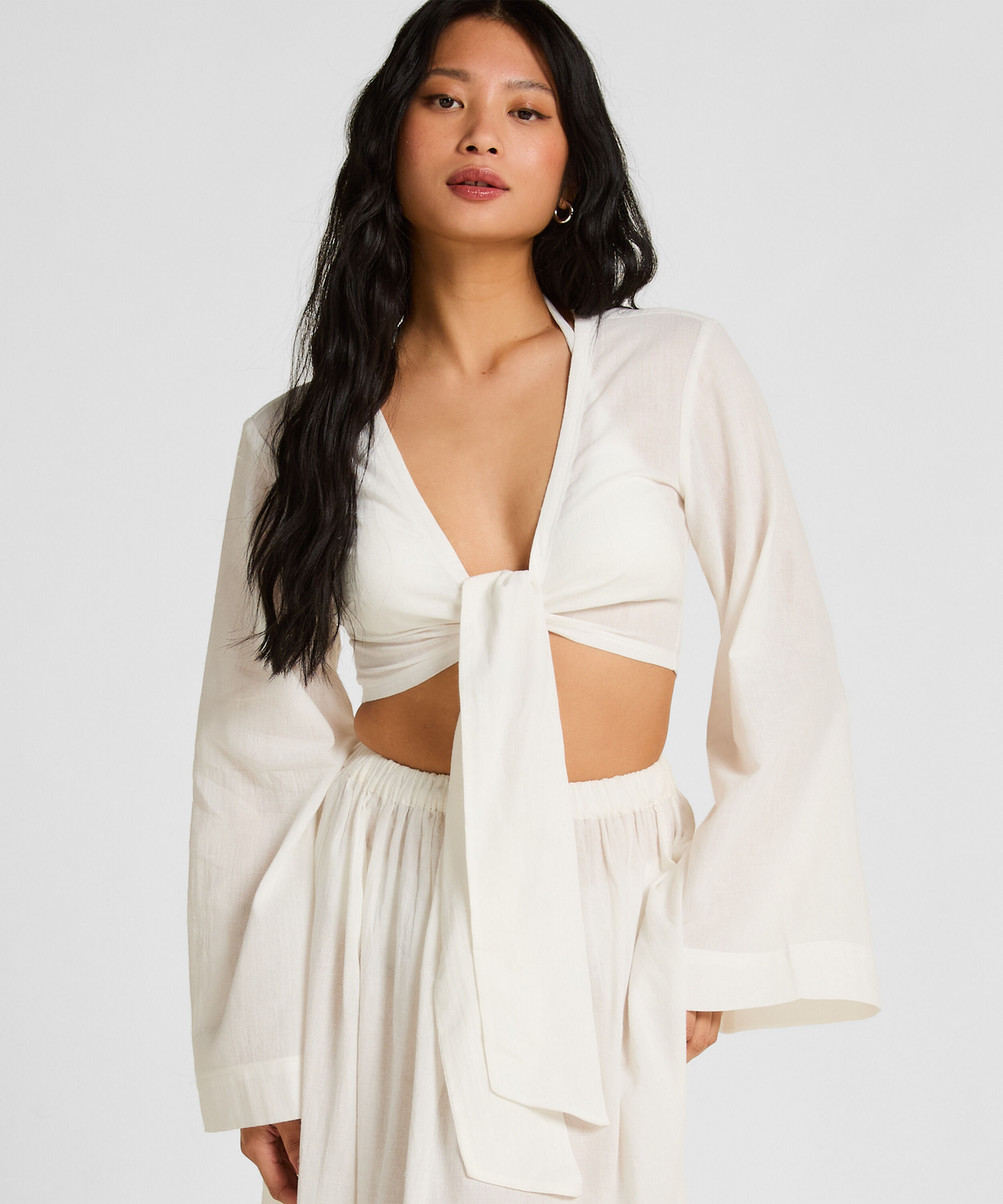 Strandtop Glam, Hvid Strandtop Glam, Hvid