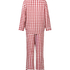 Pyjamas i twill, Rød