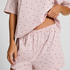 Pyjama Set Cotton Jersey Short, Lilla