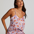 Pyjamasshorts Satin, Lilla