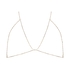 Bralette Chain, gul
