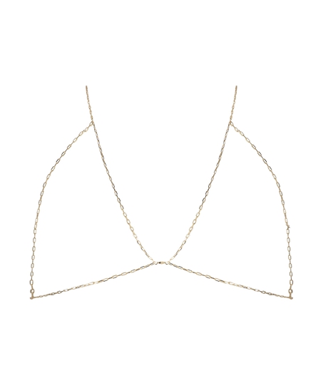 Bralette Chain, gul
