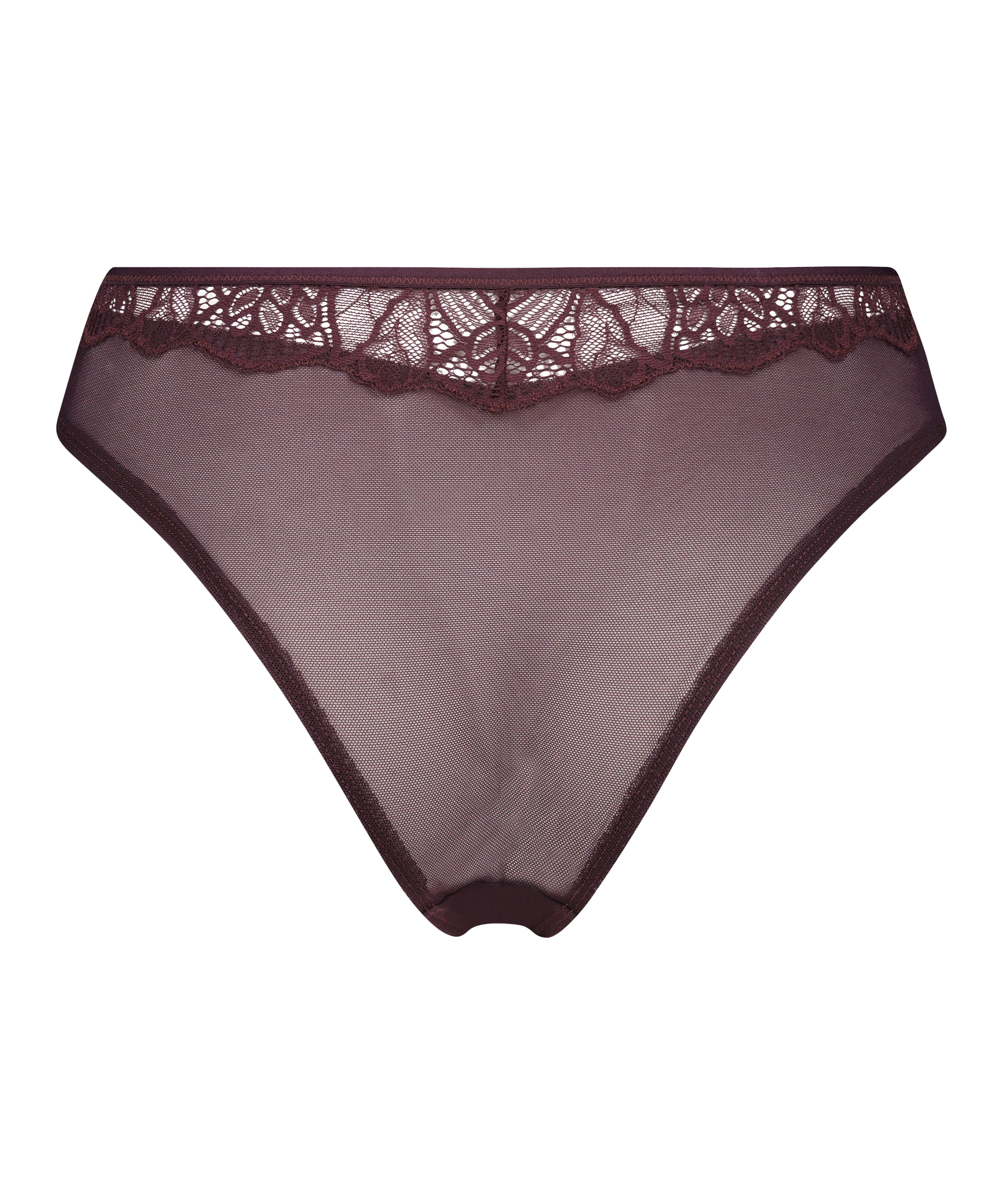 Brasiliansk trusse med høj udskæring Mel I AM Danielle, lilla, main