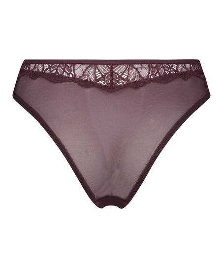 Brasiliansk trusse med høj udskæring Mel I AM Danielle, lilla