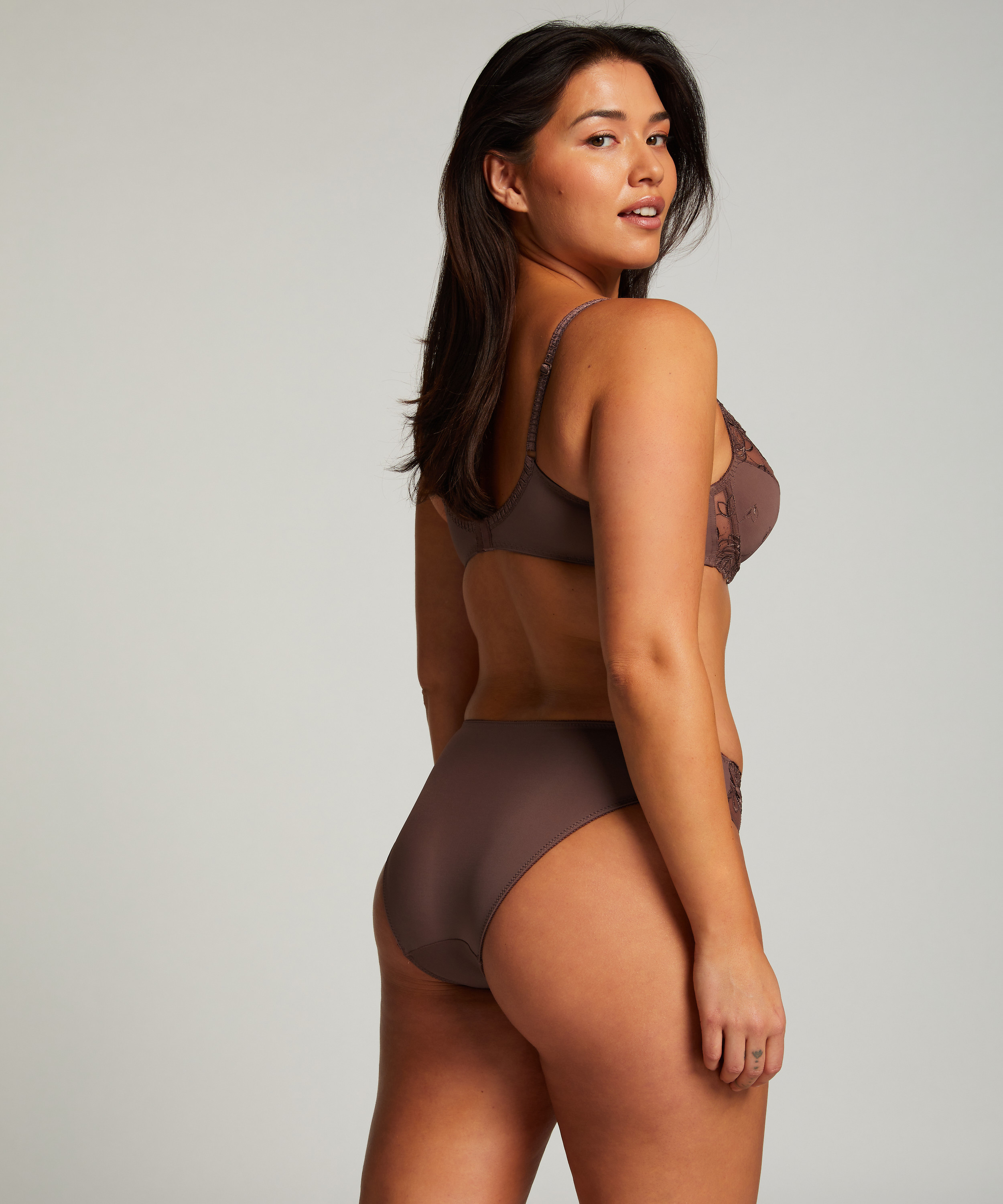 Ikke-formst&oslash;bt b&oslash;jle-bh Diva, Brun, main