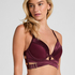 Formstøbt longline push-up-bøjle-bh Colette, Rød