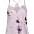 Cami top Satin, Lilla