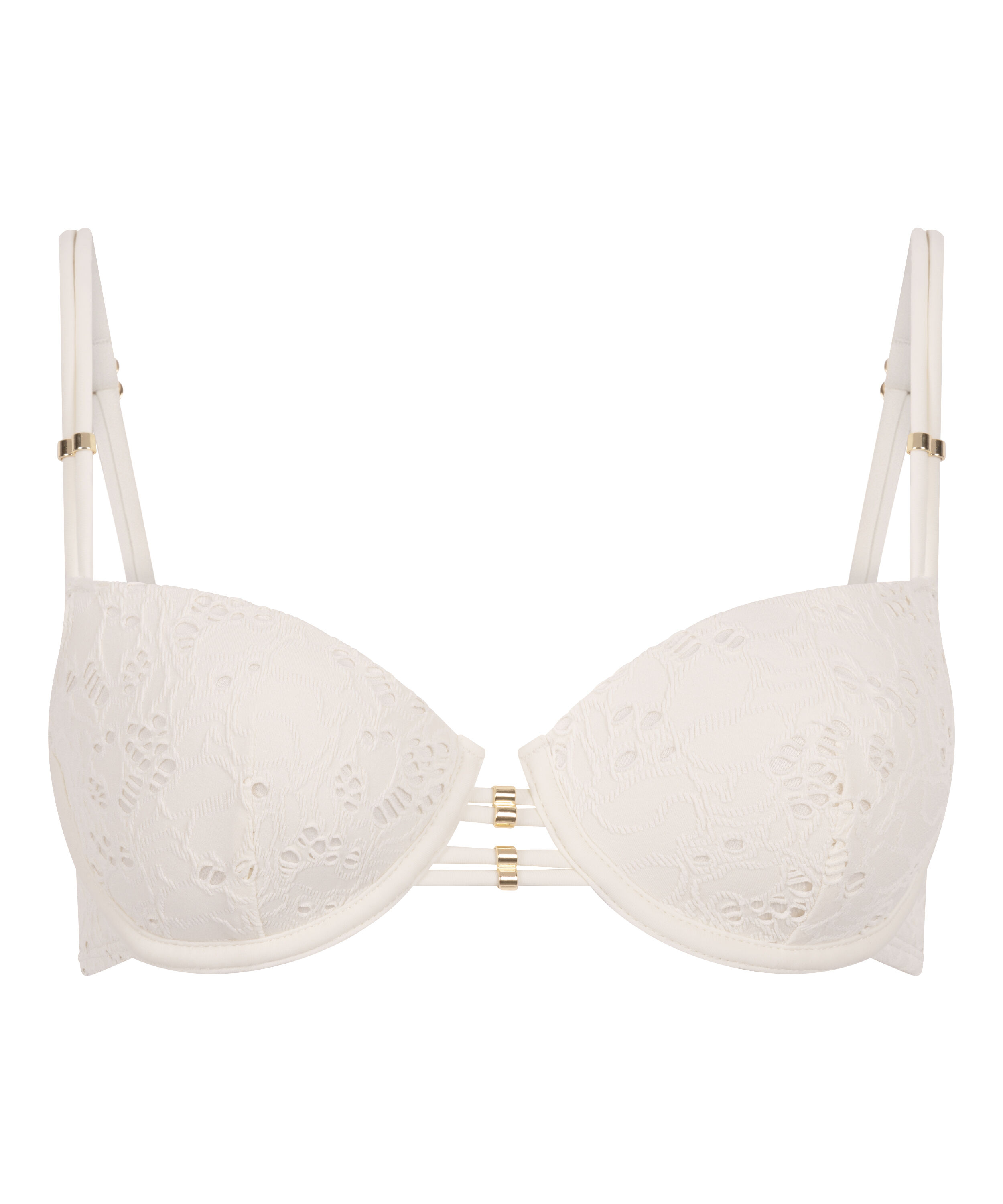 Bikini Top h&aelig;klet, Hvid