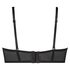 Formstøbt stropløs bøjle-bh Donatella, Sort