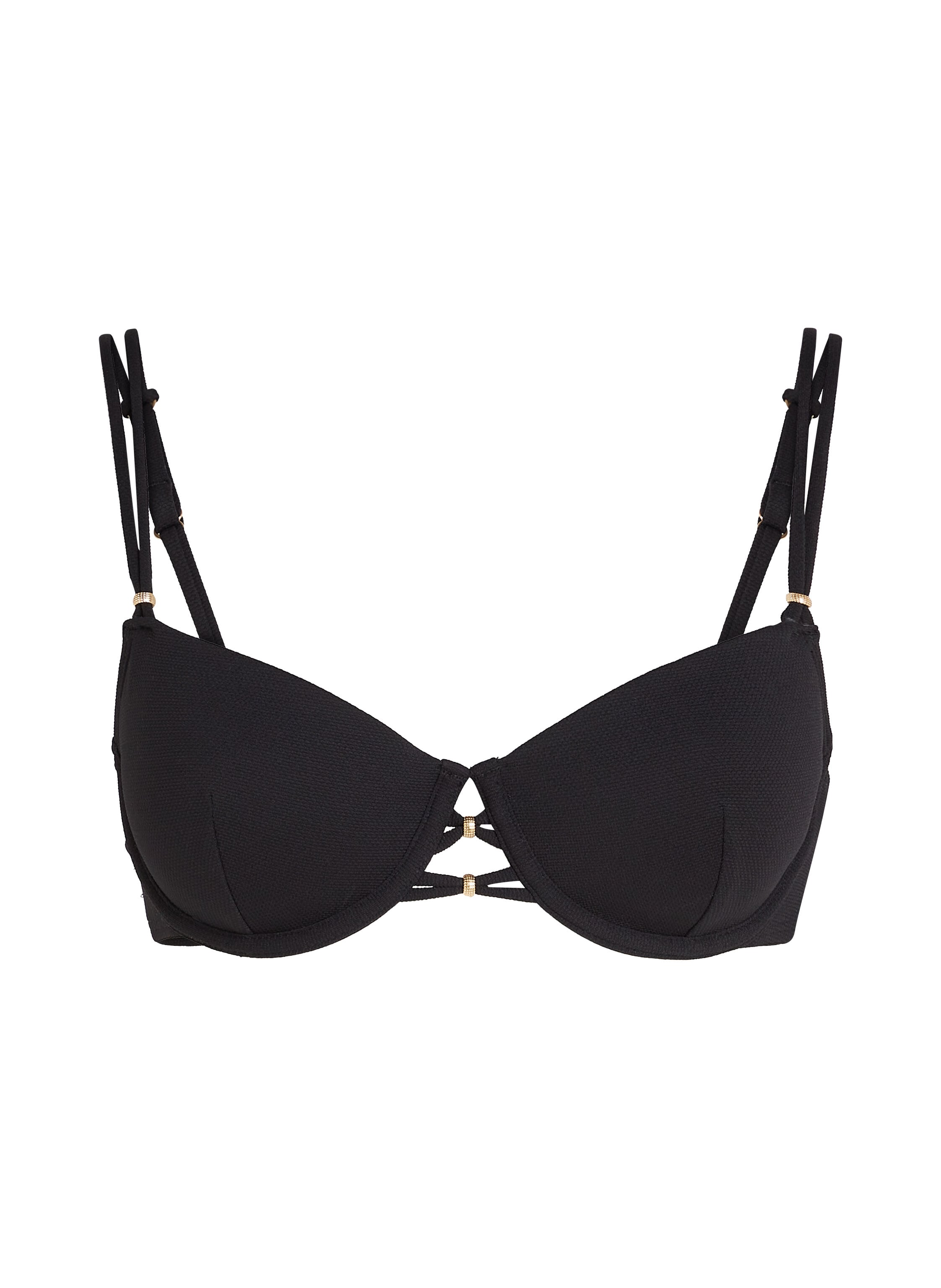 Bikinitop Holbox, Sort Bikinitop Holbox, Sort