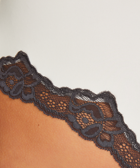Secret Lace shorts, Hvid