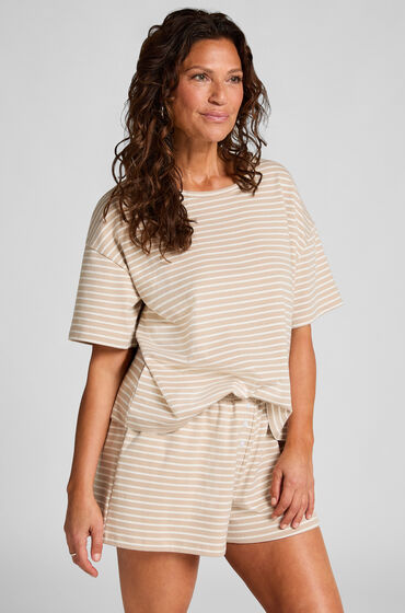 Hunkemöller Pyjamasæt Jersey Beige
