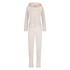Fleece Novelty onesie-jumpsuit, Lyserød