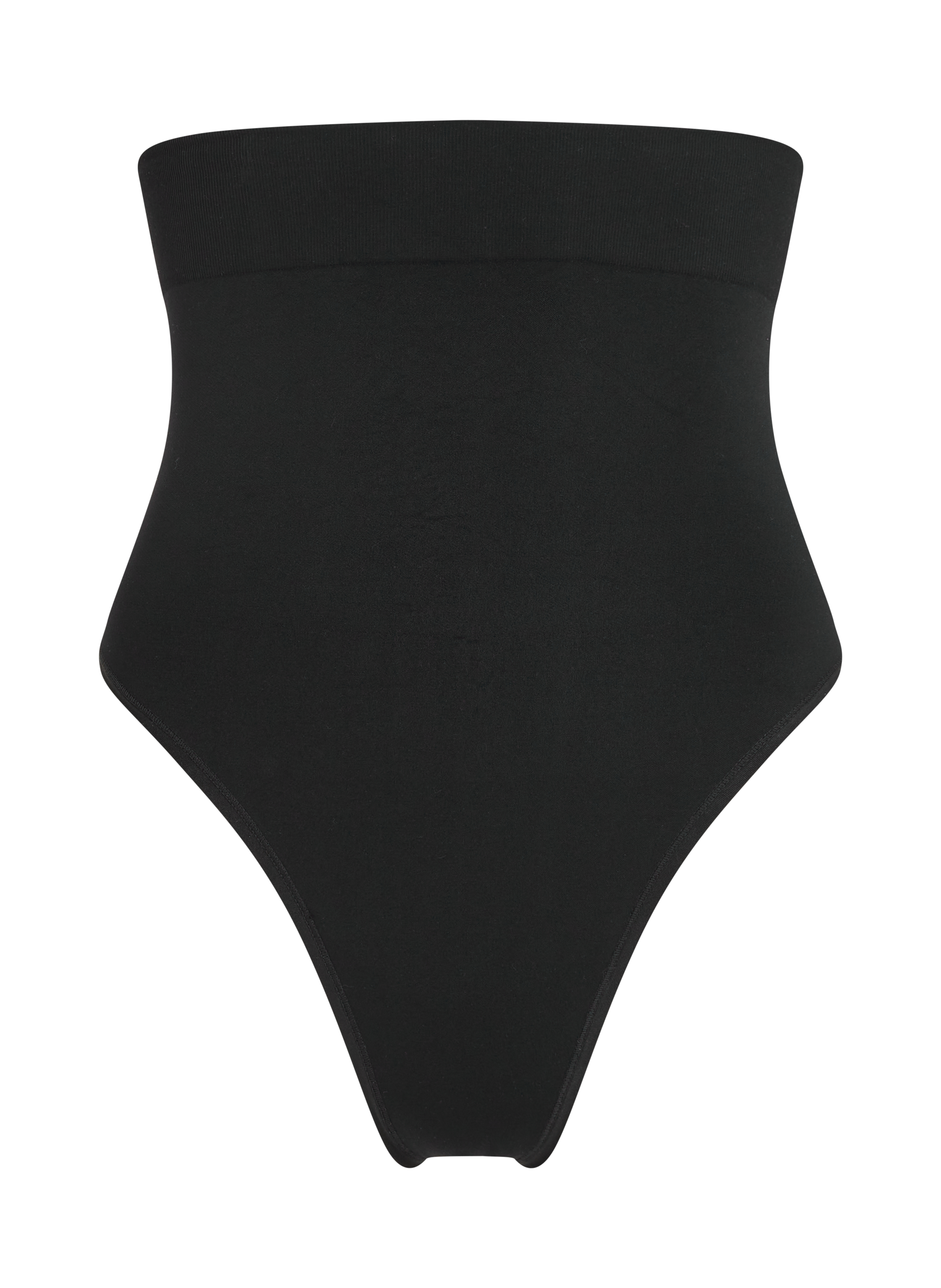 Sømløs g-streng, Sort, main