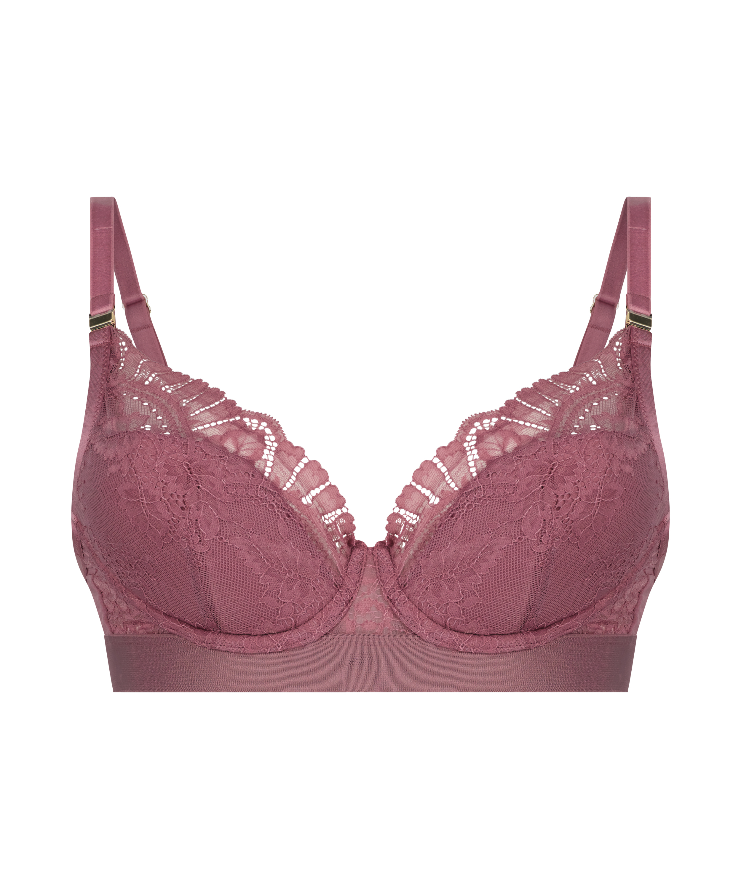 Formstøbt longline-amme-bh med bøjle Adelaide, Lilla, main