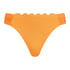 Bikinitrusse Scallop Lurex, Orange
