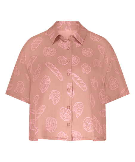 Pyjamastop Springbreakers, Beige