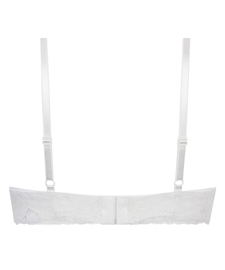 Formstøbt maximizer-bøjle-bh Marine, Hvid