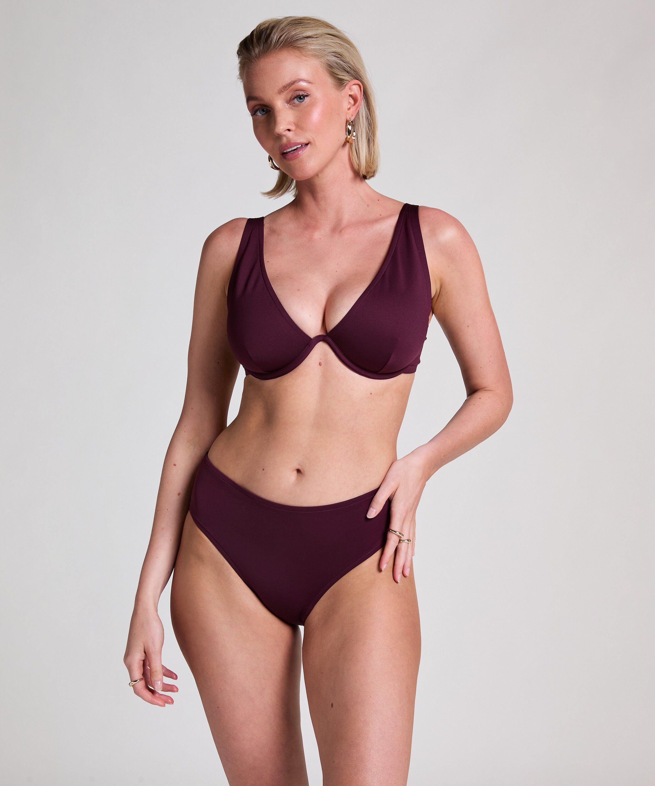 Neopren Rio-bikinitrusse, Lilla