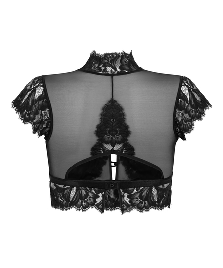 Bralette Amelia, Sort