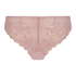 Usynlig brasiliansk trusse Lace Back, pink