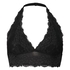 Rosalyn bralette med halterneck, Sort