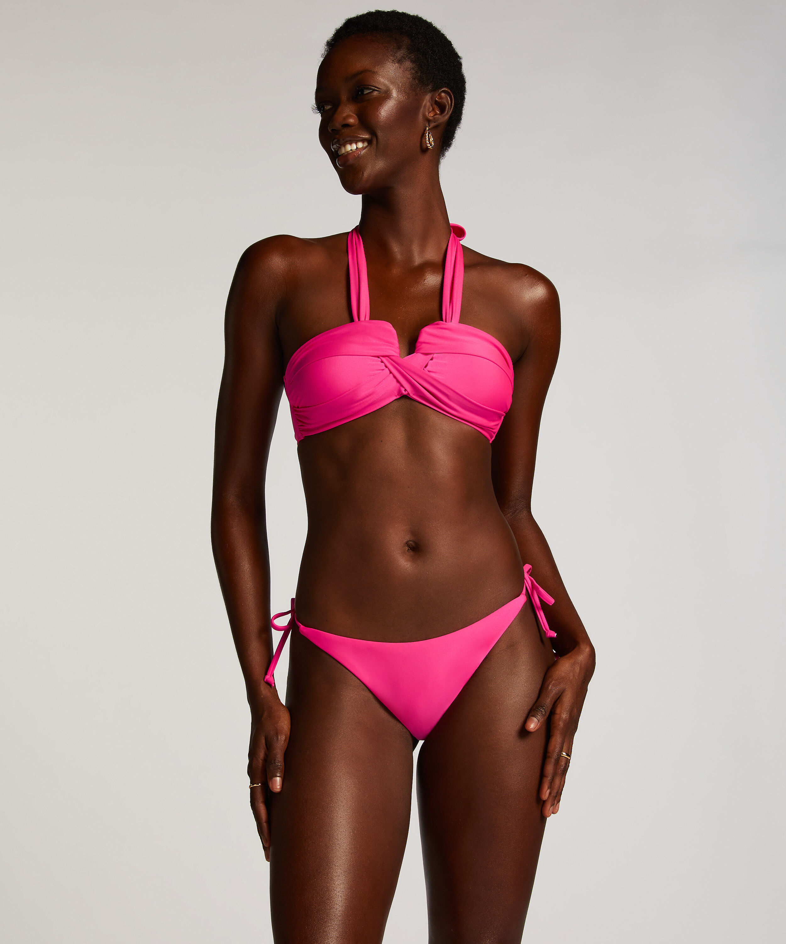 G-streng Bikinitrusse Naples, Lyserød
