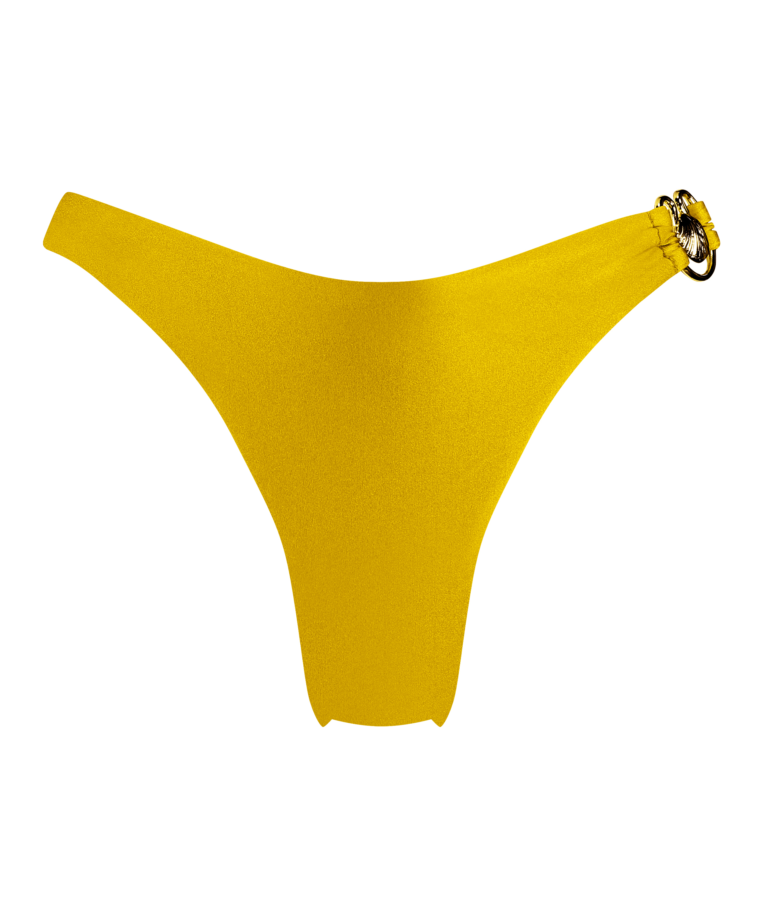 Højskåret Bikinitrusse Nice, gul, main