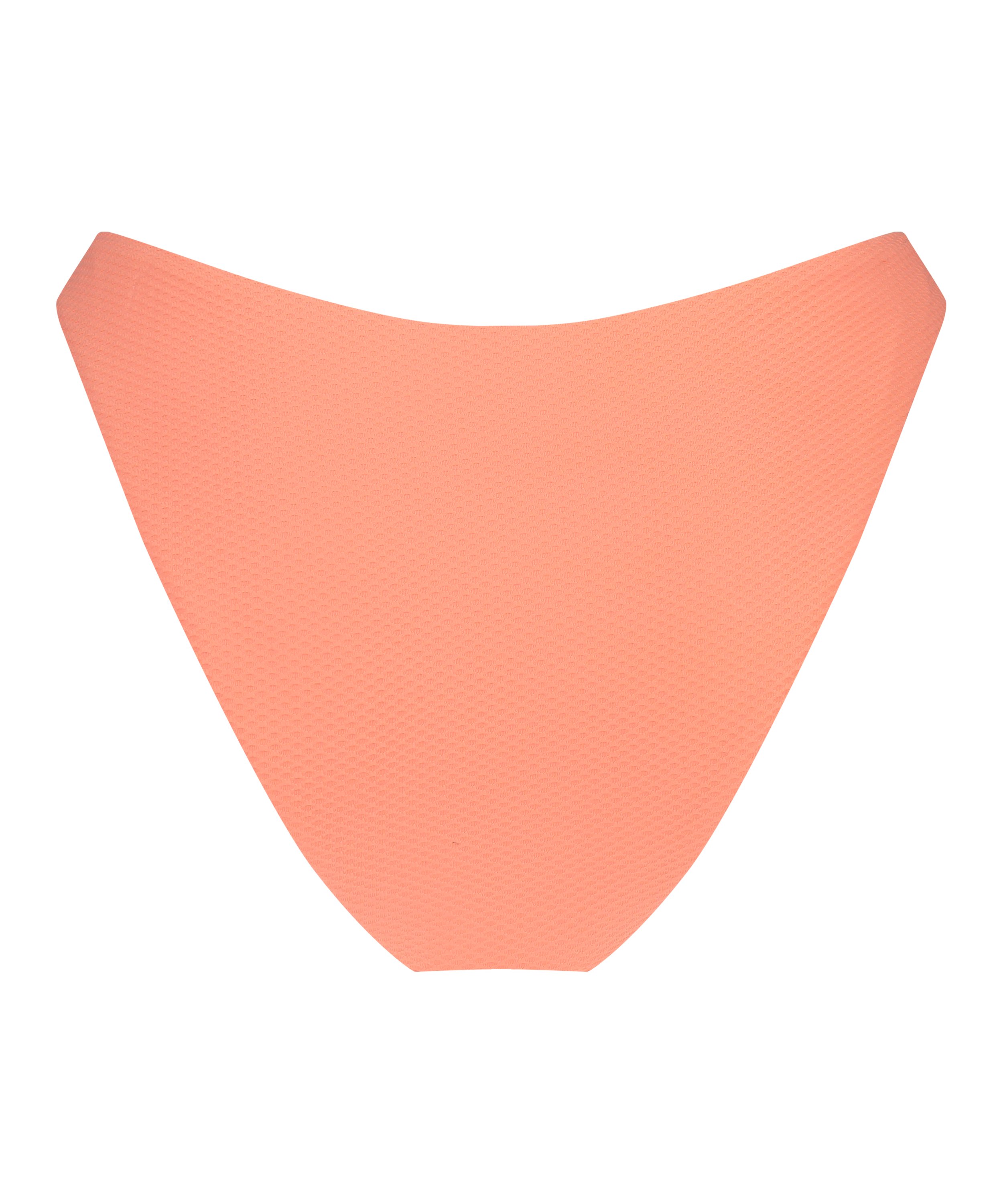Bikinitrusse med høj benudskæring Peachy, Orange, main