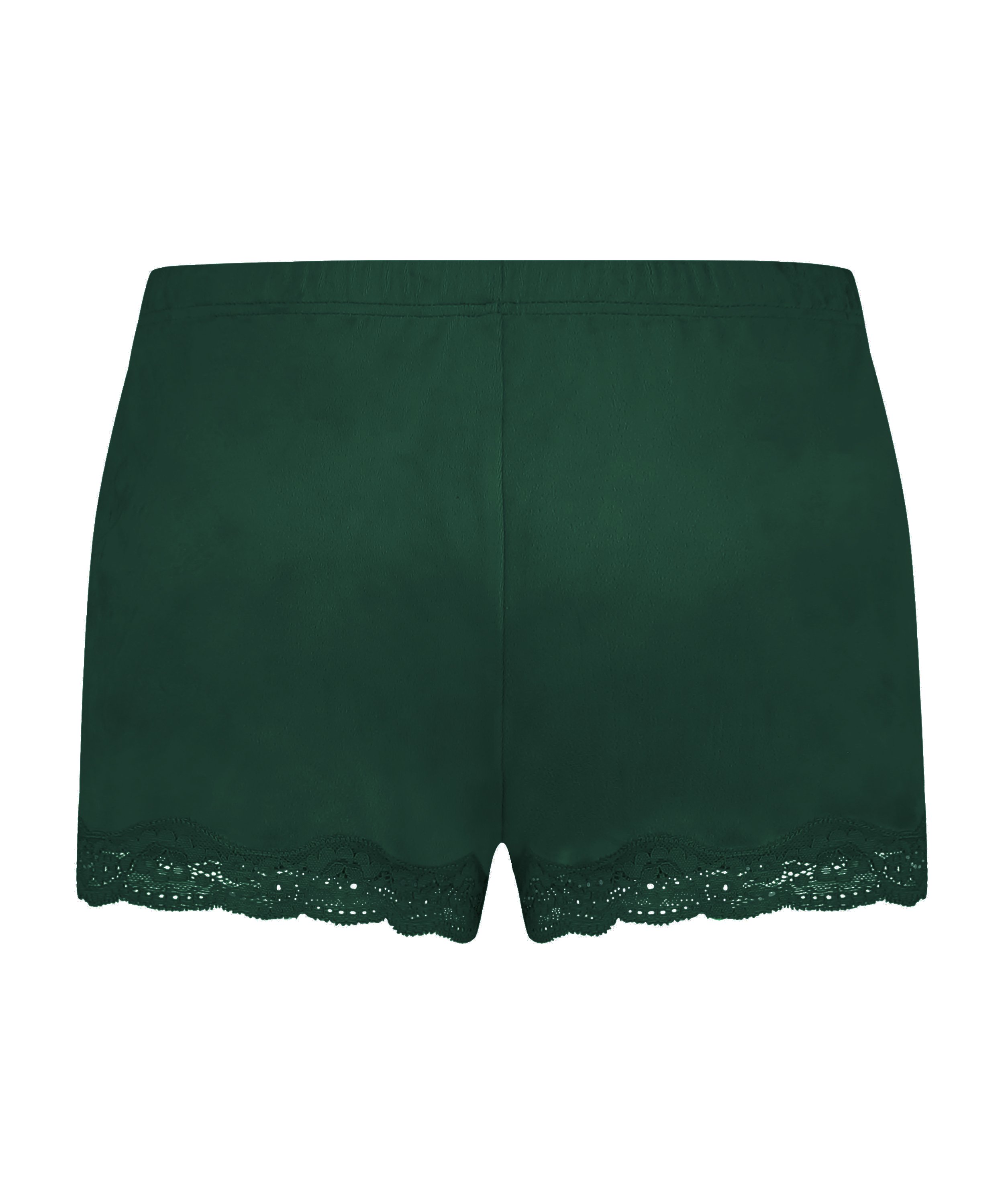 Shorts velour Lace, Grøn, main