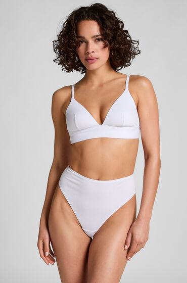 Hunkemöller G-streng i bomuld Hvid