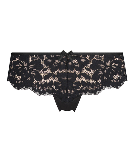 Brasiliansk trusse-shorts Elly, sort