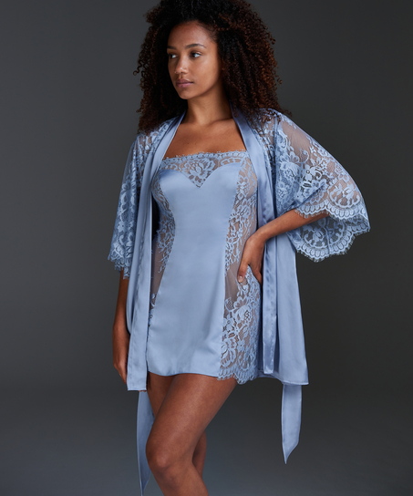 Jennifer natkjole, Blå