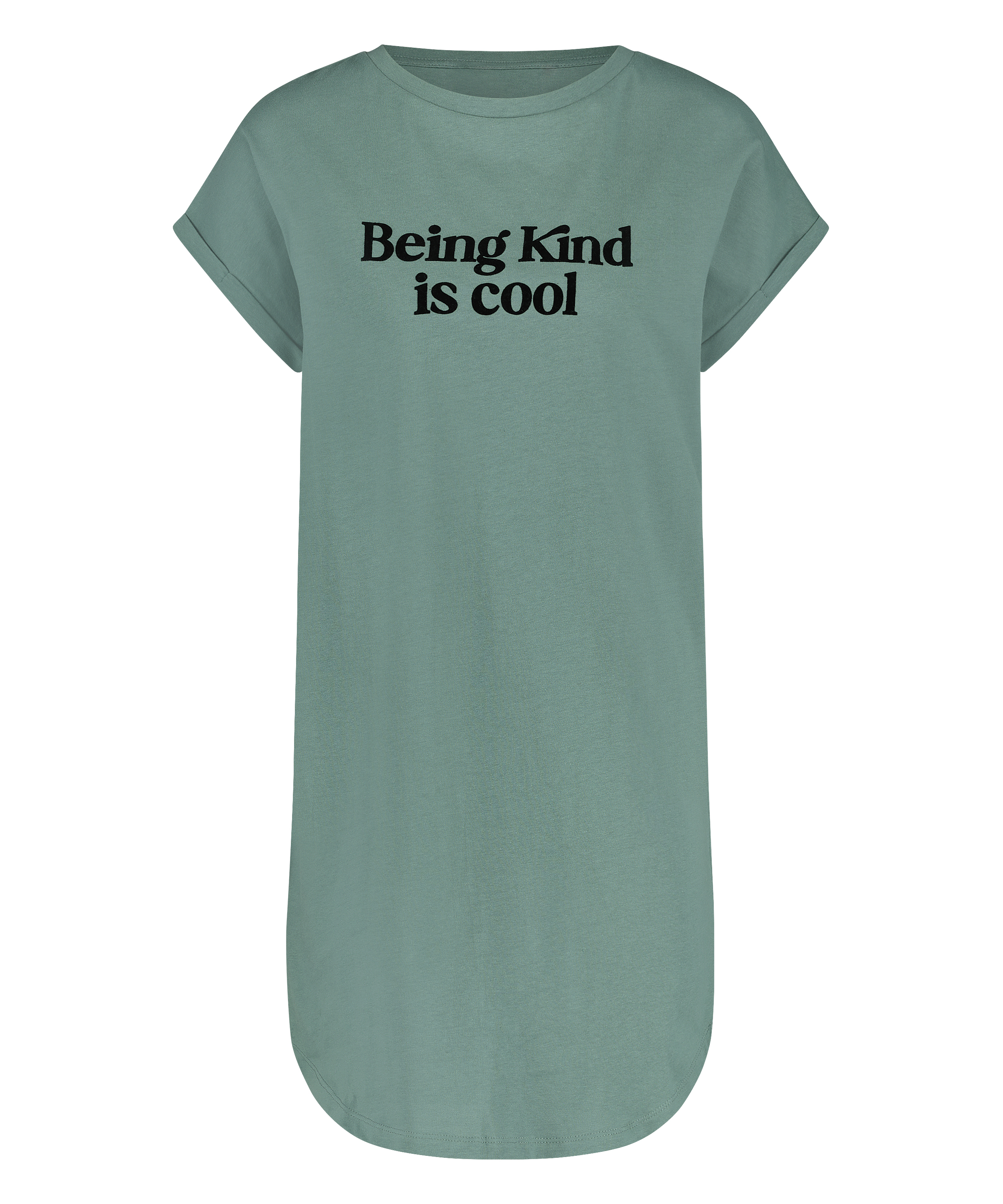 Natskjorte rund hals, Grøn, main