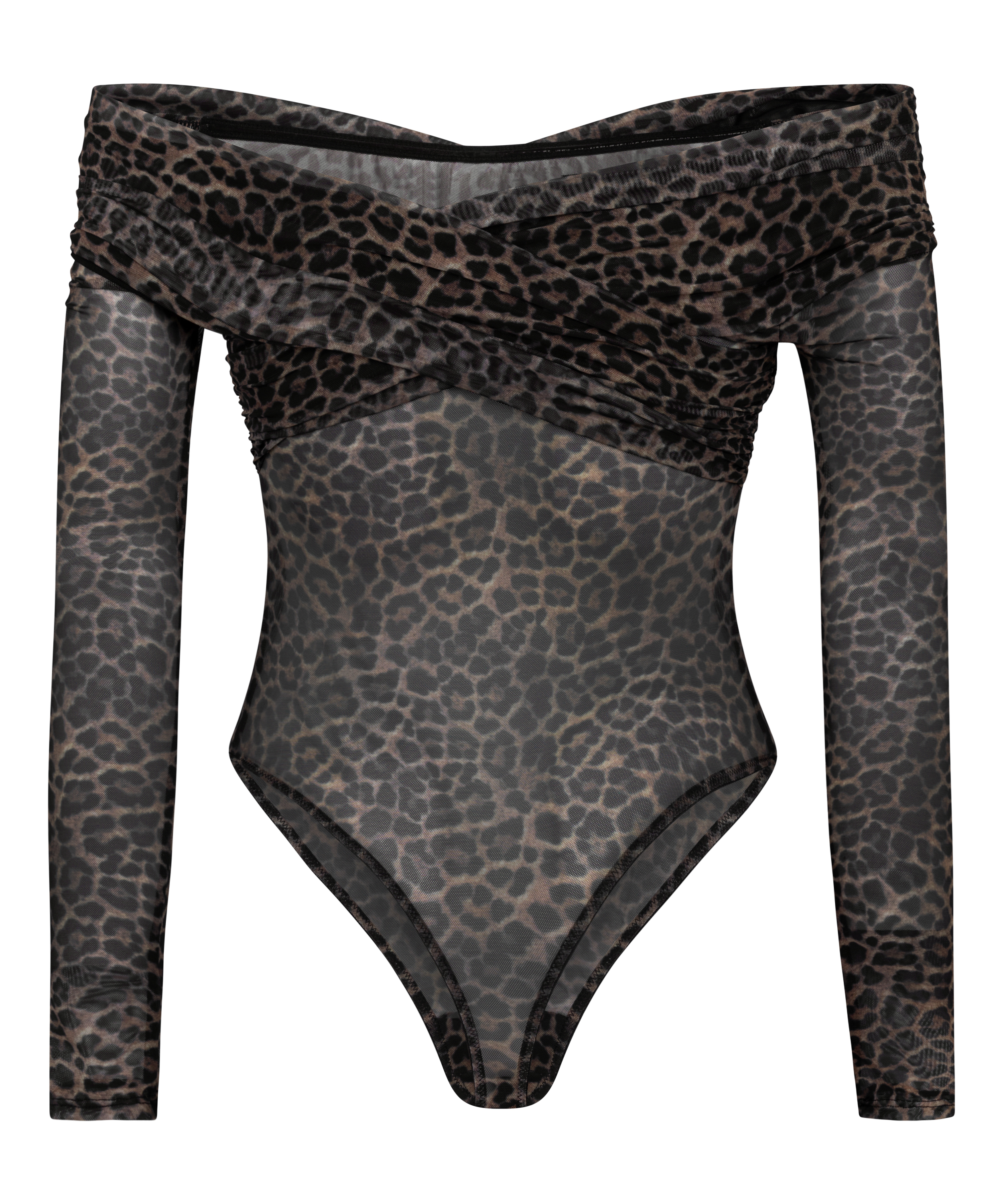 Keisha Leopard Body, Sort, main